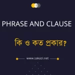 Phrase and clause